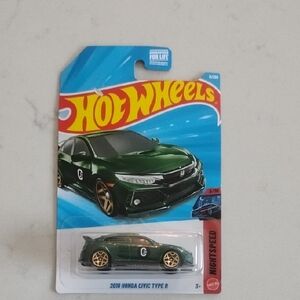 2018 Honda Civic Type R Toy Car - Green